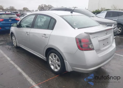 2011 Nissan Sentra 2.0Sr из США, поврежденный, VIN 3N1AB6AP5BL669600